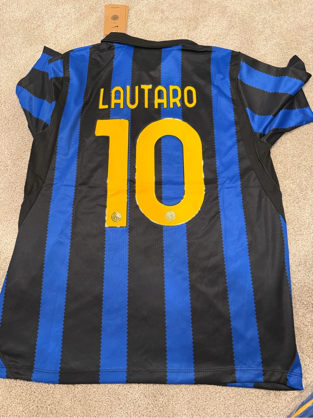 Nike inter Milan 26/27 inter Milan lautaro Martinez slim fit jersey